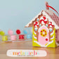 Paint by Number PBN 3D Christmas Ornament: Gingerbread House {Limited Quantities}