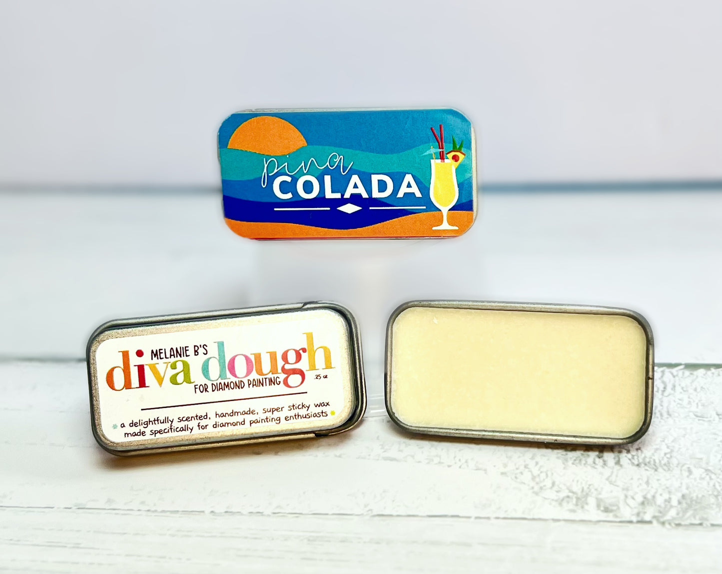 MB's Diamond Painting DIVA DOUGH Sticky Wax: PINA COLADA