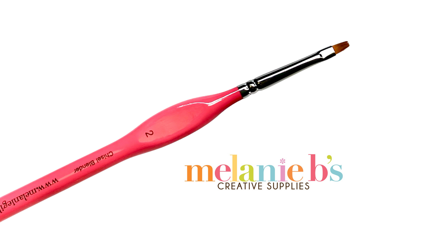 Melanie B's Custom MINI BLENDING 5-Piece Paint Brush Set: {SALMON PINK}