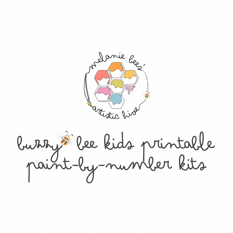 buzzy bee kids printable pbn kits.