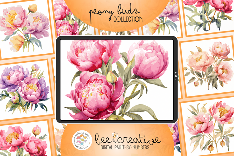 bee creative collection - peony buds.