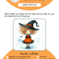 BEE CREATIVE Digital Paint by Number Kit {for Procreate} - QUIRKY WITCH 08