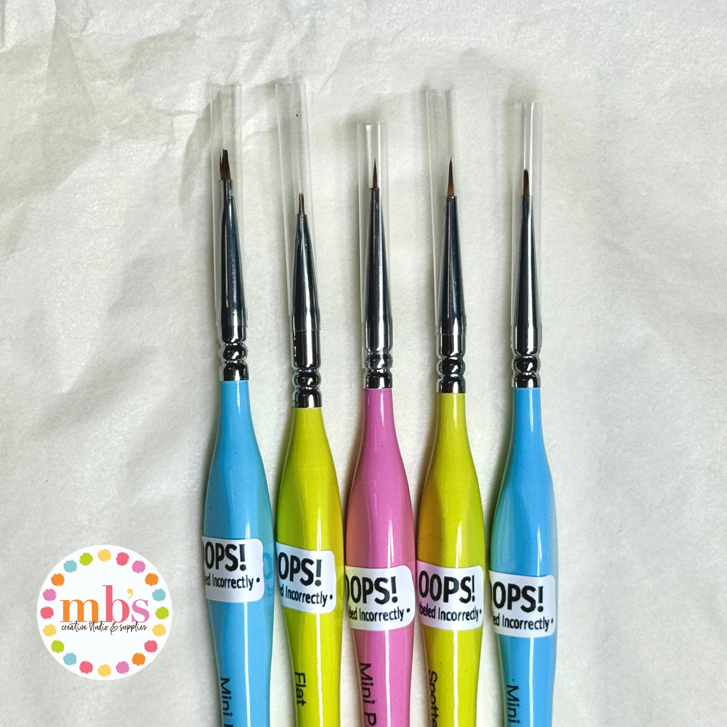 MB's Custom OOPS! Paint Brushes GRAB BAGS  - VERY LIMITED QUANTITIES