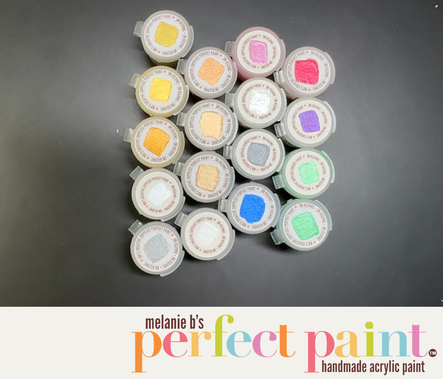 LIMITED EDITION Perfect Paint Glimmer Collection - TREASURE CHEST: RARE GEMS Singles