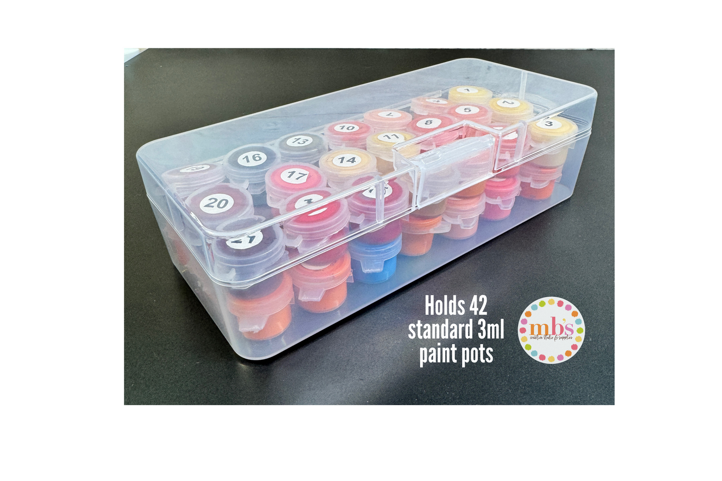 Plastic Paint Storage Container