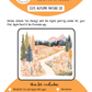 BEE CREATIVE Digital Paint by Number Kit {for Procreate} - CUTE AUTUMN NATURE 02