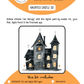 BEE CREATIVE Digital Paint by Number Kit {for Procreate} - HAUNTED CASTLE 02