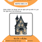 BEE CREATIVE Digital Paint by Number Kit {for Procreate} - HAUNTED CASTLE 03