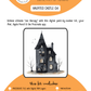 BEE CREATIVE Digital Paint by Number Kit {for Procreate} - HAUNTED CASTLE 04 (Copy)