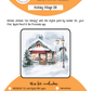 BEE CREATIVE Digital Paint by Number Kit {for Procreate} - HOLIDAY VILLAGE 08