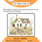 BEE CREATIVE Digital Paint by Number Kit {for Procreate} - CUTE FLORAL COTTAGE 04