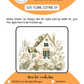 BEE CREATIVE Digital Paint by Number Kit {for Procreate} - CUTE FLORAL COTTAGE 07