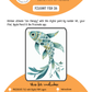 BEE CREATIVE Digital Paint by Number Kit {for Procreate} - FOLK ART FISH 06