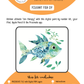 BEE CREATIVE Digital Paint by Number Kit {for Procreate} - FOLK ART FISH 07