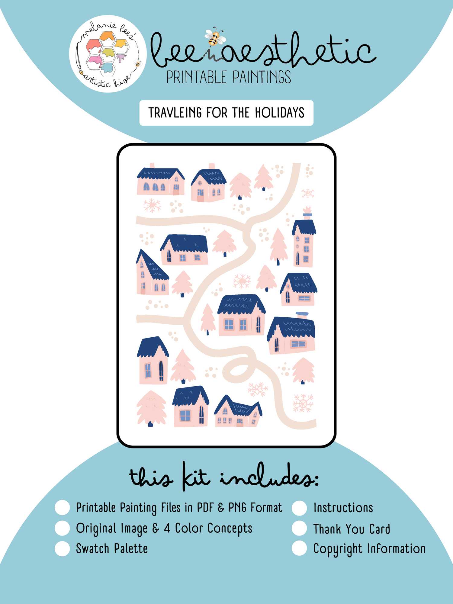 bee aesthetic cottages & houses.