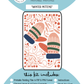 BEE AESTHETIC Printable Painting Kit - WINTER MITTENS