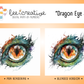 BEE CREATIVE Digital Paint by Number Kit {for Procreate} - DRAGON EYE 4