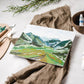 Cate Paper Co - Kit de pintura con espátula MOUNTAIN VALLEY (NO es una pintura por números)