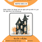 BEE CREATIVE Digital Paint by Number Kit {for Procreate} - HAUNTED CASTLE 05