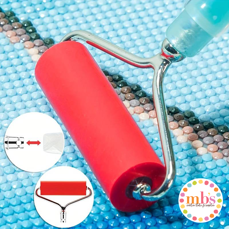 Diamond Painting MINI ROLLER Drill Tip Attachment Accessory: 3 Colors