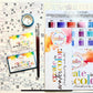 MB’s Create in WaterColor Paint by Number PBN Kit: COLORFUL OCEAN SUNSET