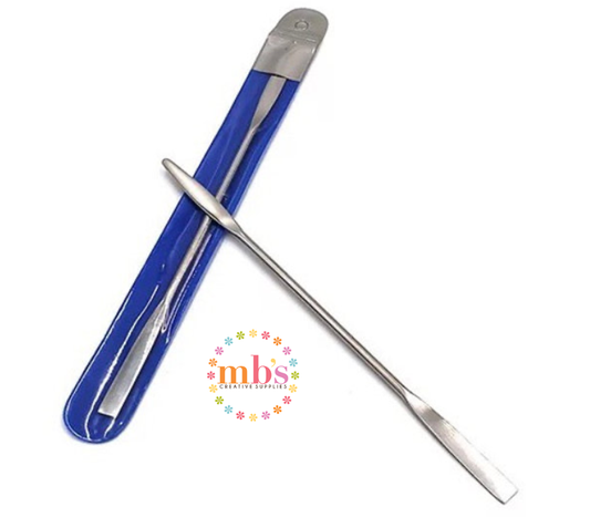 Stainless Steel Paint Stirrer 1: Two-Sided Flat