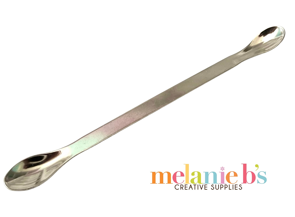 Stainless Steel Paint Spoon 3: Two-Sided Measuring & Mixing