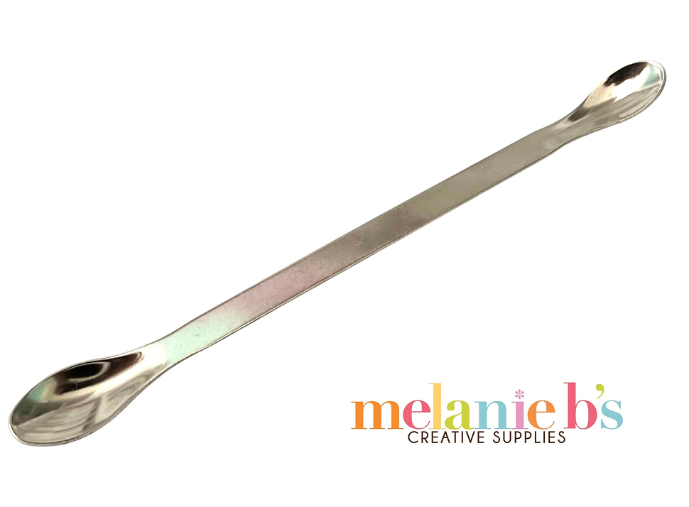 Stainless Steel Dual Sided Teaspoon Spoon For Waxing And DIY